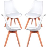 Paquetes Sillas Comedor - Pack 4 Sillas - Blanco - details 0