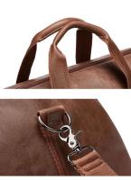 Equipaje al aire libre del cuero de la PU, bolso del equipaje de los hombres determinados del negocio, bolso del viaje - details 9