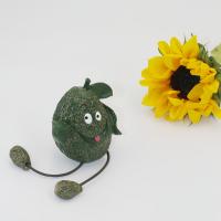 Figura de frutas y verduras de dibujos animados, brócoli, patatas, artesanías de resina, zanahorias, adornos de escritorio, artesanía, estatua de verdura bonita, regalo - details 12