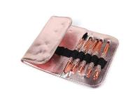 Set de 10 Brochas de Maquillaje Sintéticas Mango de Taladro Suave Bolsa de Cosméticos Belleza - details 0