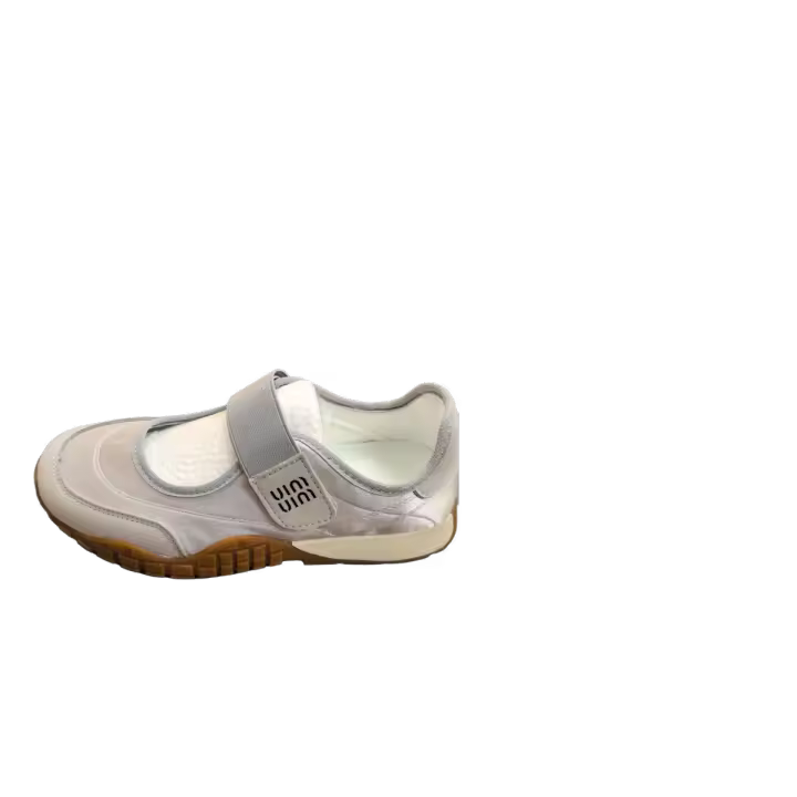 Versión alta 2025 nuevo cuero cabeza redonda color coincidencia boca ligera Velcro Mary Jane plataforma antideslizante de las mujeres deportes y zapatos de ocio - 1