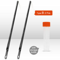 Aguja de cuerda de cuero para costura, herramienta de artesanía de cuero, doble agujero, Kit de costura de encaje, 2 piezas - details 3