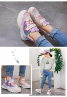 Zapatos deportivos para niñas, zapatillas de correr para niños, malla de aire transpirable rosa, corazón, zapatillas dulces, zapatos casuales con gancho y bucle para niños - details 14