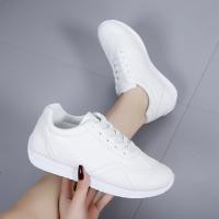 Zapatillas Deportivas de Cuero Blanco Zapatos Planos Comodos para Primavera - details 2