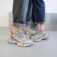 Zapatos deportivos de lujo para mujer, zapatillas informales con cordones, Tenis transpirables, entrenadores planos, tendencia de moda - details 39