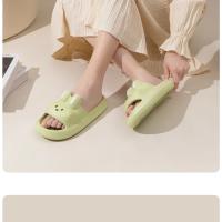 Zapatillas de conejo de dibujos animados, chanclas de casa con parte inferior gruesa de verano, cómodas sandalias unisex suaves - details 8