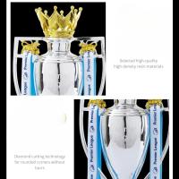 Trofeo de fútbol de la Liga Premier de la ciudad del Manchester, medalla de resina, moderna y sencilla para fanáticos de eventos - details 5