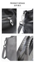 Nuevo bolso de mujer de gran capacidad, bolso de mano urbano de cuero suave simple para mujer - details 3