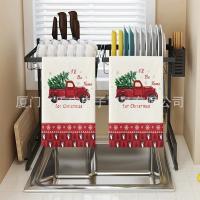 Paño de Cocina Navideño Secado Rápido Diseño de Copo de Nieve Lindo Paño de Mano Decorativo para Limpieza de Cocina - details 7