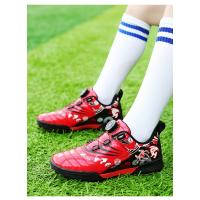 Zapatos de fútbol de marca para niños, zapatillas de fútbol antideslizantes para entrenamiento de campo de césped, tenis de fútbol, zapatillas de fútbol a la moda para niños - details 20