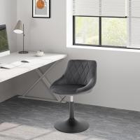 Taburete de Bar de Terciopelo Alto Regulable en Altura Diseño Giratorio para Peluquería - details 44