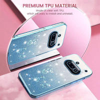 Funda móvil antisísmica con purpurina de flores para teléfono Nothing (3a) - details 14