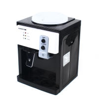Máquina dispensadora de enfriador de agua fría y caliente, encimera de carga superior de 5 galones, de acero inoxidable, Independiente - details 0