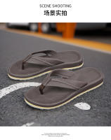 Chanclas de hombre, zapatillas de exterior de alta gama para hombre, sandalias de playa informales antideslizantes, no malolientes, de verano - details 7