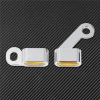 Intermitente LED ámbar para motocicleta, luz de marcha para Harley Touring Electra Glide Road Glide 09-17, Softail Slim FLS, 2 uds. - details 17