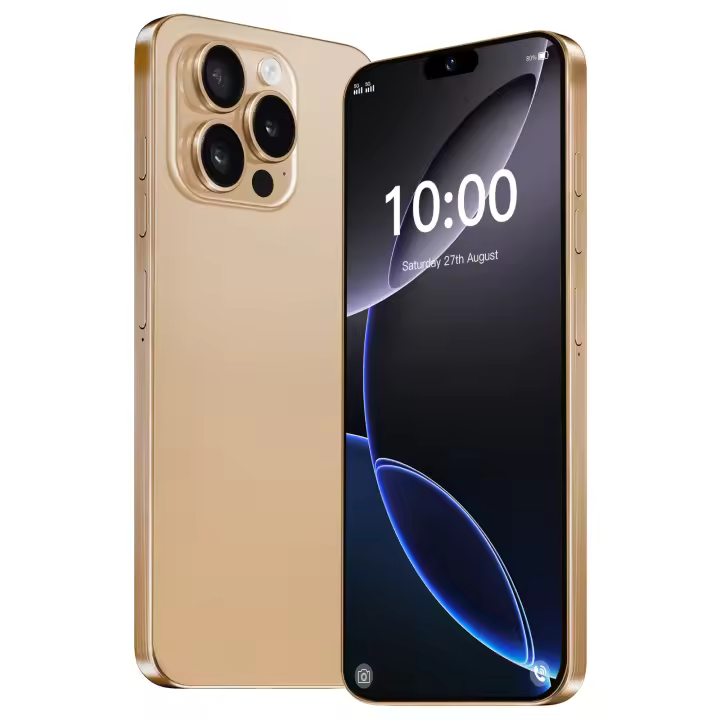 Teléfono Inteligente i16 Pro Max 2025, pantalla HD de 7,3 pulgadas, cámara de 72MP + 108MP, Snapdragon 8 Gen 3, 8000mAh, SIM Dual, 5G - 1