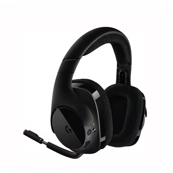 Logitech-auriculares inalámbricos G533 7,1, cascos con sonido envolvente, micrófono para juegos, ordenador, competición - 1
