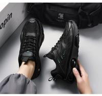 Zapatillas Deportivas para Hombres Comodidad y Absorción de Golpes Suela Gruesa, Top Bajo, Estilo Coreano en Moda, Zapatos Estudiantiles Versátiles - details 12