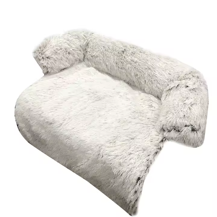 Cojín de sofá para mascotas, cama para perros, extraíble y lavable, felpa - 1