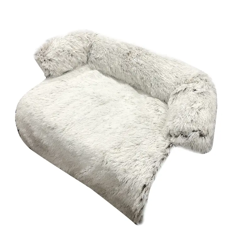 Cojín de sofá para mascotas, cama para perros, extraíble y lavable, felpa - 1