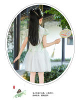 Hanfu para niñas, novedad de verano, falda de princesa nacional, vestido Cheongsam de estilo antiguo de hadas para niños - details 7