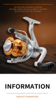 Carrete de Pesca Ultraligero Rooblinos XF Marco de Metal Suave y Fuerte - details 6