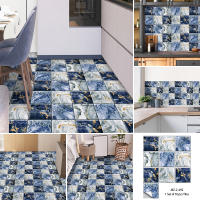 Pegatinas de Azulejo Cerámico Autoadhesivas Gruesas PVC Set de 10 Impermeables a Agua y a Aceite para Decoración de Pared y Suelo en Cocina, Baño, Sala de Estar - details 14