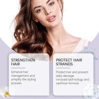 El spray de aceite esencial de orquídea nutre suavemente el cabello seco, áspero y liso. - details 4