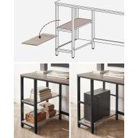 Mesa de Ordenador Estancia a la Izquierda o a la Derecha Para Oficina, Dormitorio Acero, Industrial - details 5