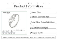 Anillo de Trébol Irlandés COOLTIME Joyería de Amuleto de Bruja para Mujeres - details 1