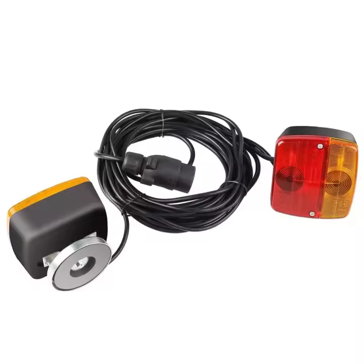 Luces magnéticas para remolque, tablero trasero, juego de lámparas para camión, 12V, 2 unidades - 1