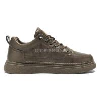 Nueva marca internacional de alta calidad y asequible 44 zapatos deportivos de cuero clásicos para hombres bajos Priec - details 1