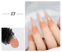 Parkson-Extensión de esmalte de uñas en Gel, acrílico, cristal desnudo, UV LED, construcción rápida, arte de uñas para manicura, 10 colores selectos, 15ml - details 10