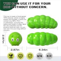 Divertido juguete masticable para perros resistente a mordeduras, juguete interactivo resistente al desgaste para hacer sonido para mascotas, juguete de entrenamiento para mascotas TPR, regalo - details 0
