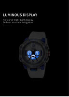 Reloj Deportivo de Moda SMAEL 8058 con Doble Tiempo Digital y Fecha Resistente al Agua con Movimiento de Cuarzo y Digital Ideal para Hombres - details 4