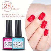 Kit de cuidado de uñas profesional de 4 piezas, deshidratante hipoalergénico e imprimación, gel de larga duración, sin olor - details 6
