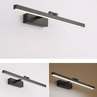 Lámpara LED de pared para espejo de baño, luz moderna de acrílico resistente al agua, AC85-265V, 40cm, 50cm, 70cm, 90cm y 110cm - details 2