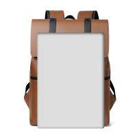 Mochila de piel sintética para hombre, morral de viaje para ordenador portátil, bolsa de viaje para estudiantes, bolsa para libros escolares - details 1