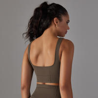 Nessaj-Chaleco de yoga sin costuras, top corto deportivo para fitness, gimnasio, correr, sujetador a prueba de golpes - details 25
