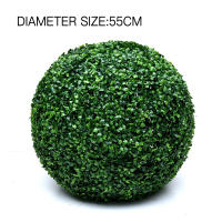 Artificial Topiary Ball Eucalyptus Grass Ball Faux Boxwood Decorative Balls for Shopping Mall Christmas Decor - details 7