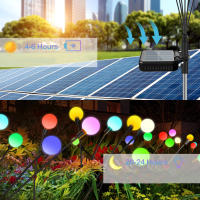 LÁMPARA SOLAR LED oscilante, BOLAS DE JARDÍN - details 5