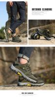 Zapatos Informales Impermeables Para Hombre, Zapatillas Cómodas Con Cordones, De Goma, Para Exteriores, 39-47 Talla Grande, Para Primavera Y Otoño - details 12