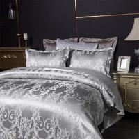 Juego de cama de alta gama, jacquard, tamaño king, juego de cama de boda europeo de lujo - details 28