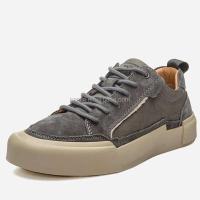 Nuevos zapatos deportivos informales de cuero genuino, zapatos de moda para hombres de negocios de alta calidad hechos de piel de vaca, marca de bajo precio 2024 - details 4