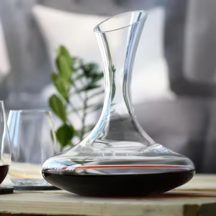 Decantador de Vino Tinto |   1500ML |   Colección de vanguardia |   Perfectos para Uso en Casa, Restaurante y en Fiestas - 1