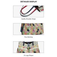Marca CH, diseño clásico con letras, hombro, puede ser cruzado, bolso de mujer elegante de alta calidad, mochila de lujo de gran capacidad y alta gama - details 9