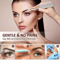1pc Recargable Afeitadora De Cejas Y Cabello Con Luz LED Elimina Pelo Fino Y Dolorosamente Piel Facial Labios Y Cejas - details 4