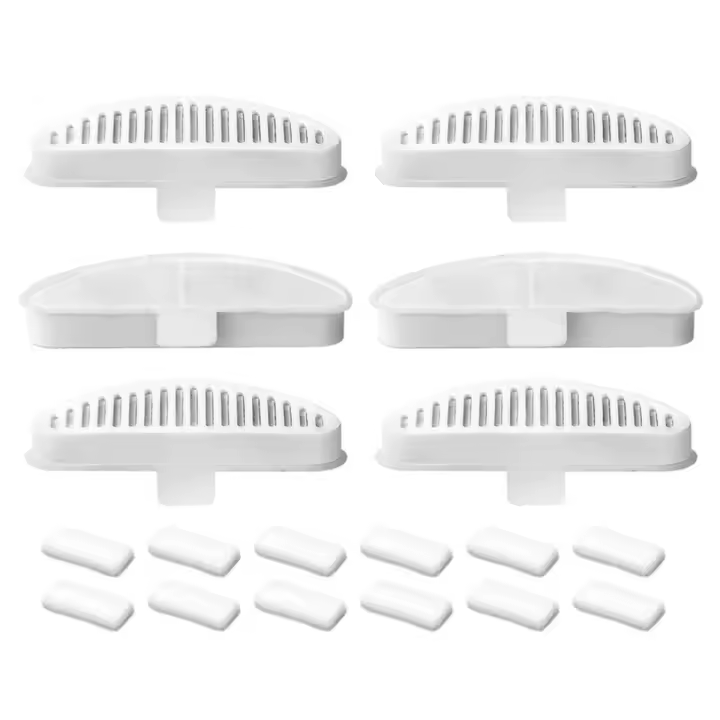 Filtros de fuente de agua para gatos, reemplazo de filtro de fuente para Uahpet, 6 piezas, 67oz/2L - 1