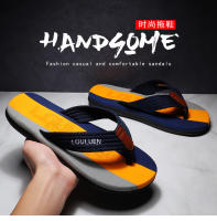 Nuevas chanclas de los hombres zapatillas de verano de los hombres antideslizante tendencia de la moda de la playa al aire libre zapatillas frescas - details 1