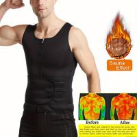 Moldeadores de cuerpo para hombres, cinturón de control de barriga para adelgazar, quema de grasa, pérdida de peso, chaleco - details 3